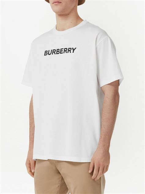 Burberry Logo Cotton T